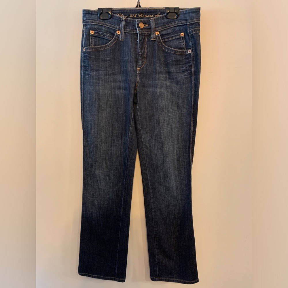 CAMBIO "Nicolin" Straight Leg Jeans